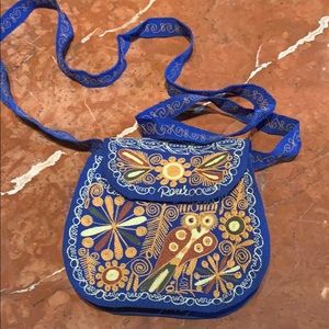 Embroidered crossbody. Add to bundle for $5
